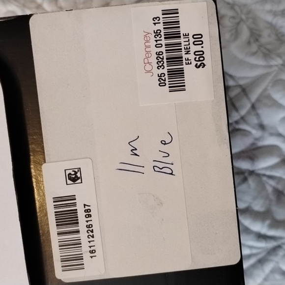 East Fifth Nellie Strappy Midnight Blue 2.5" Heels, Size: 11 M, NWT - Picture 5 of 9